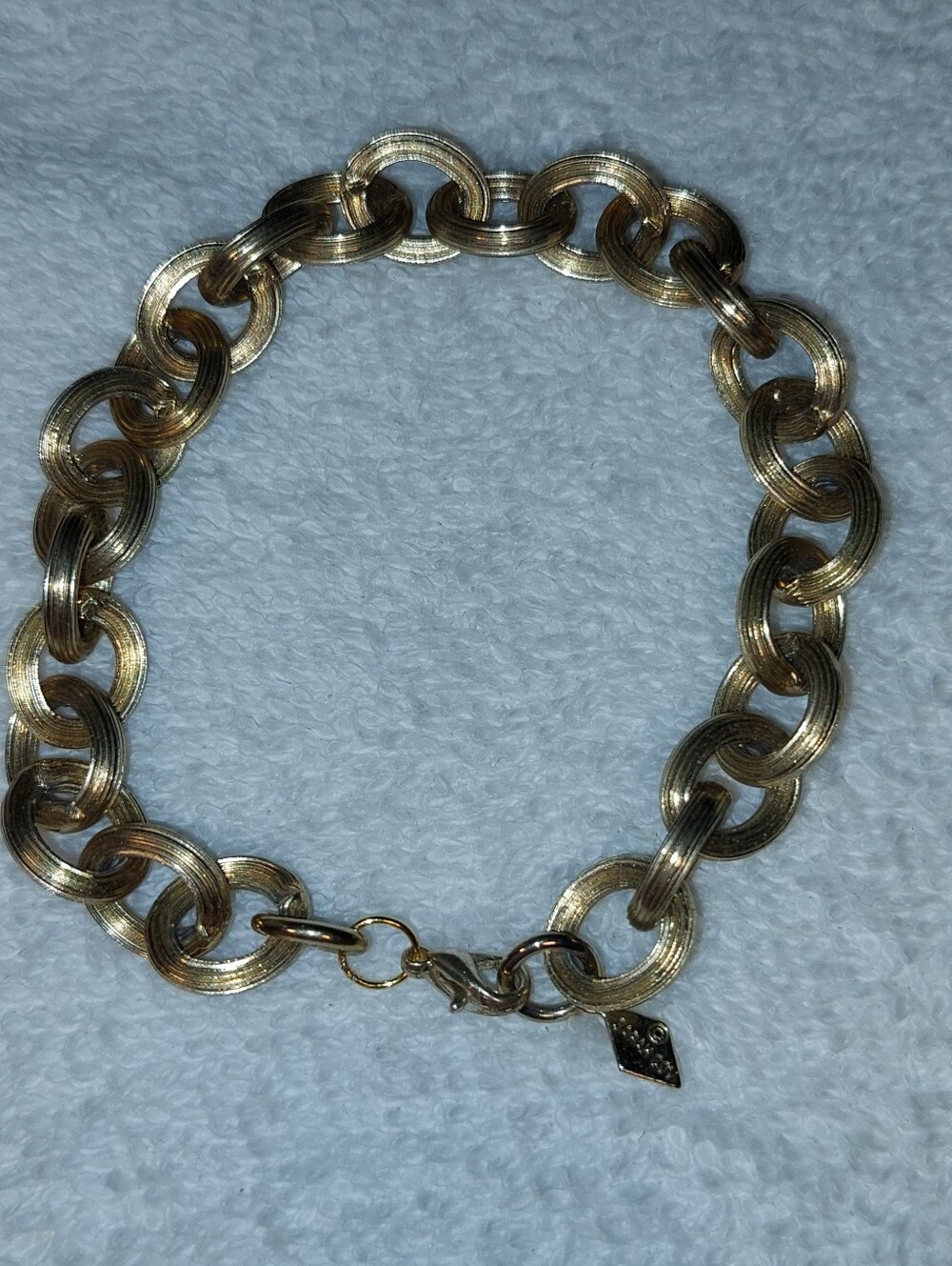 Sarah Coventry Gold-Tone Link Bracelet - Elegant Chain Bracelet Lightweight